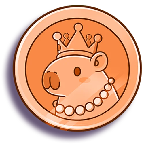Special Orange Collect Coin Symbol