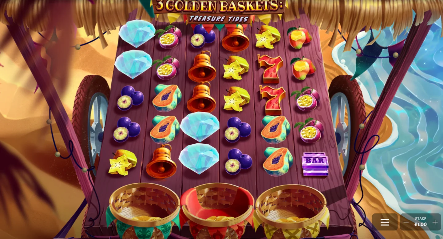 3 Golden Baskets: Treasure Tides Preview