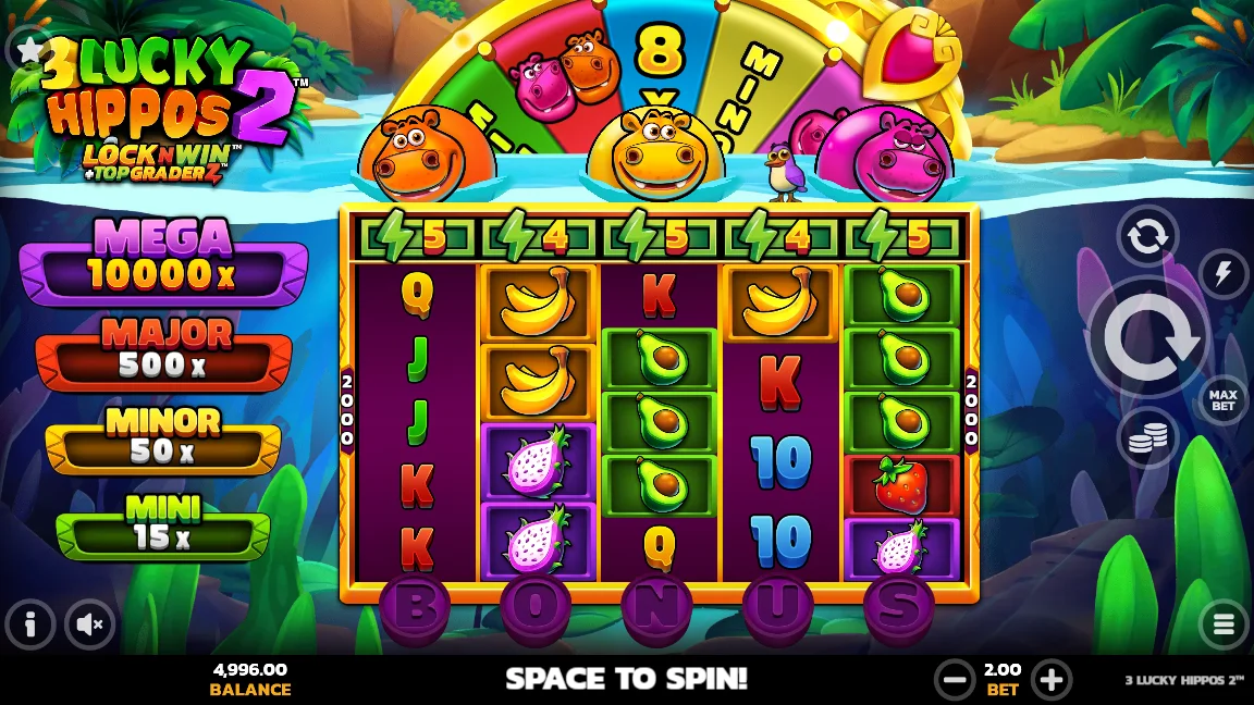3 Lucky Hippos 2 Preview
