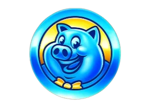 Special Blue Porky Coin