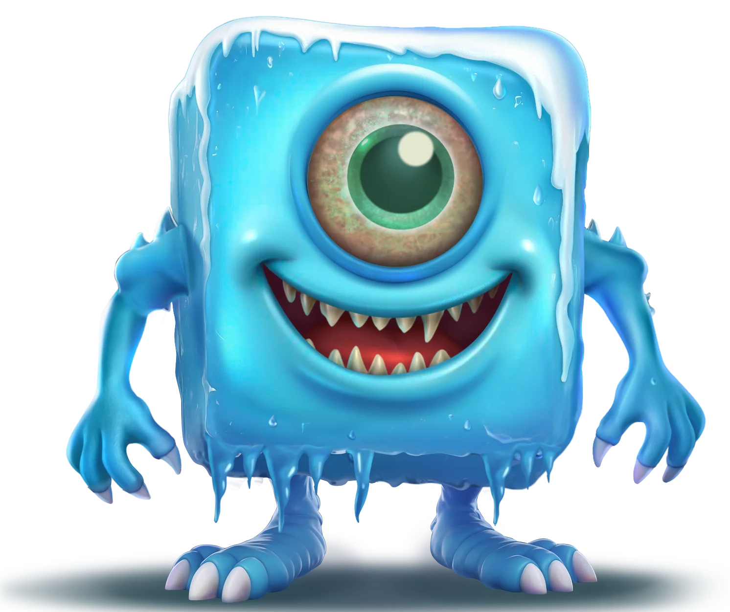 Ice Block Alien