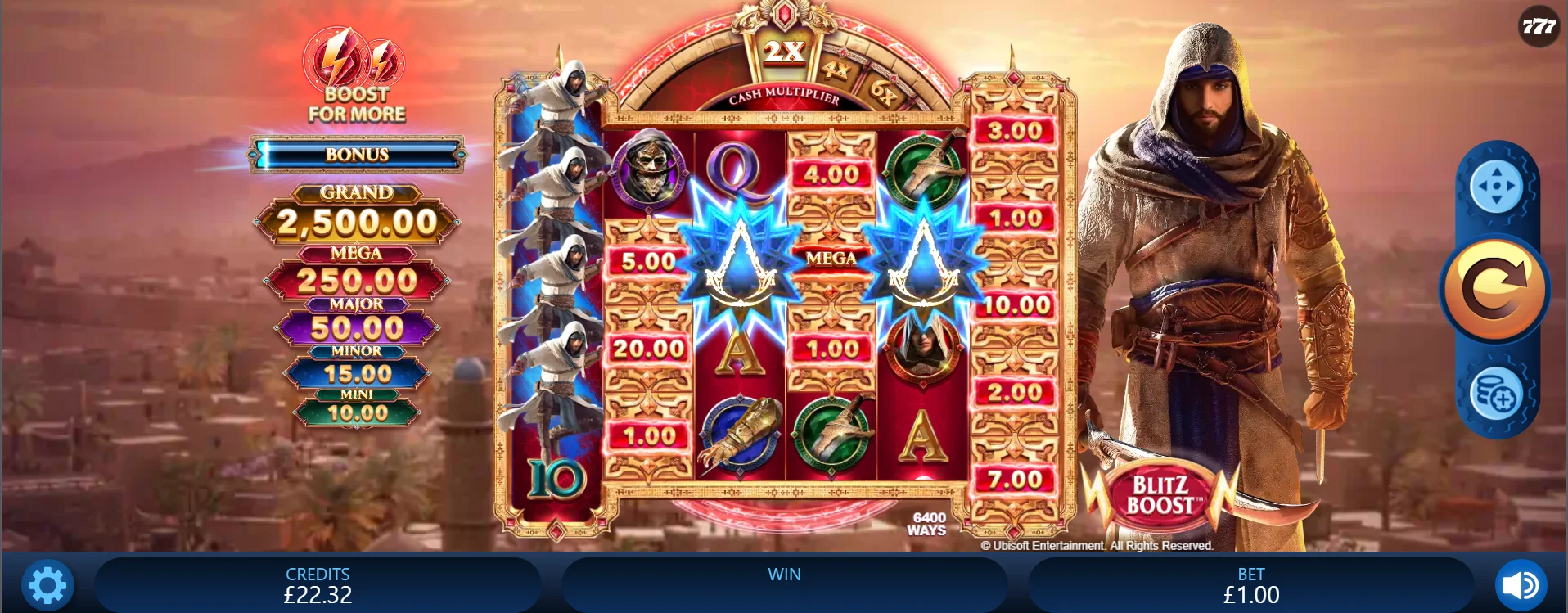 Assassin’s Creed Mirage x Gold Blitz Ultimate DOUBLE X Preview