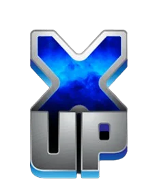 Blue X UP Symbol