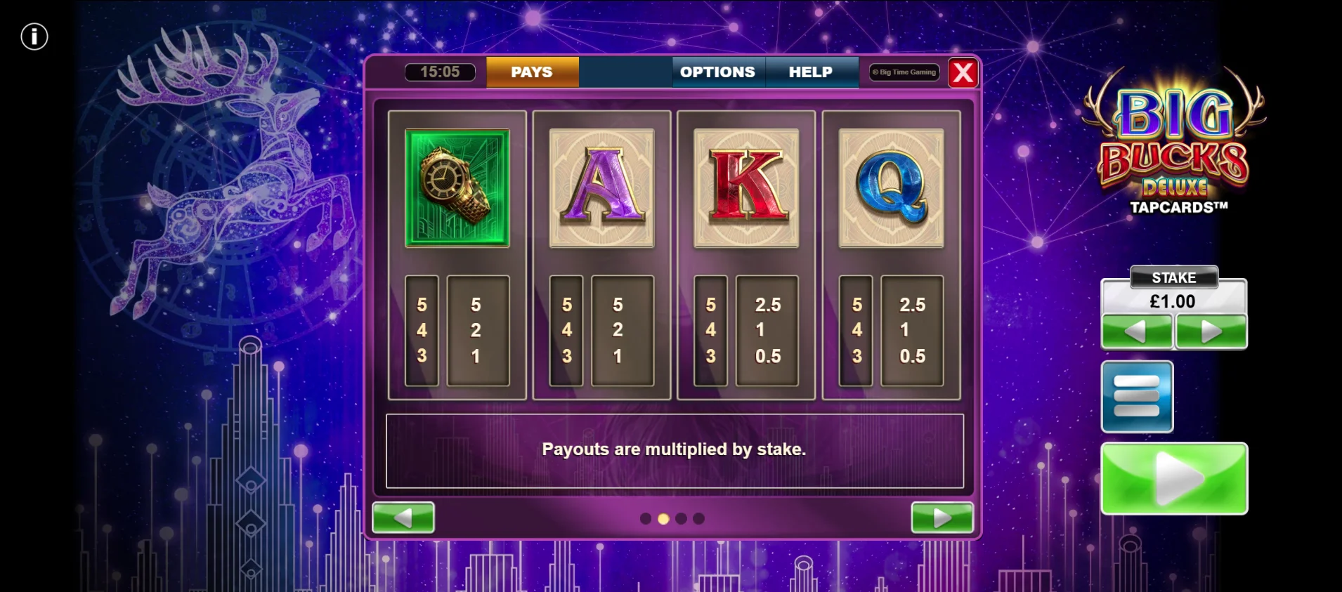 Big Bucks Deluxe Tapcards Preview