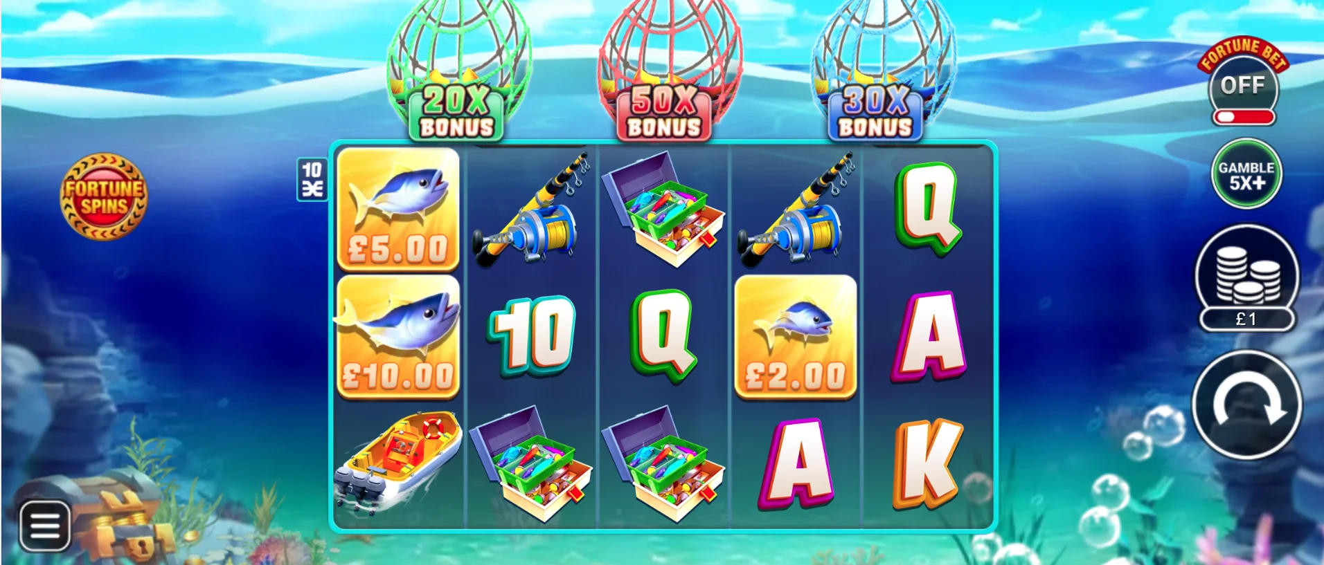 Big Fishing Net Fortune Preview