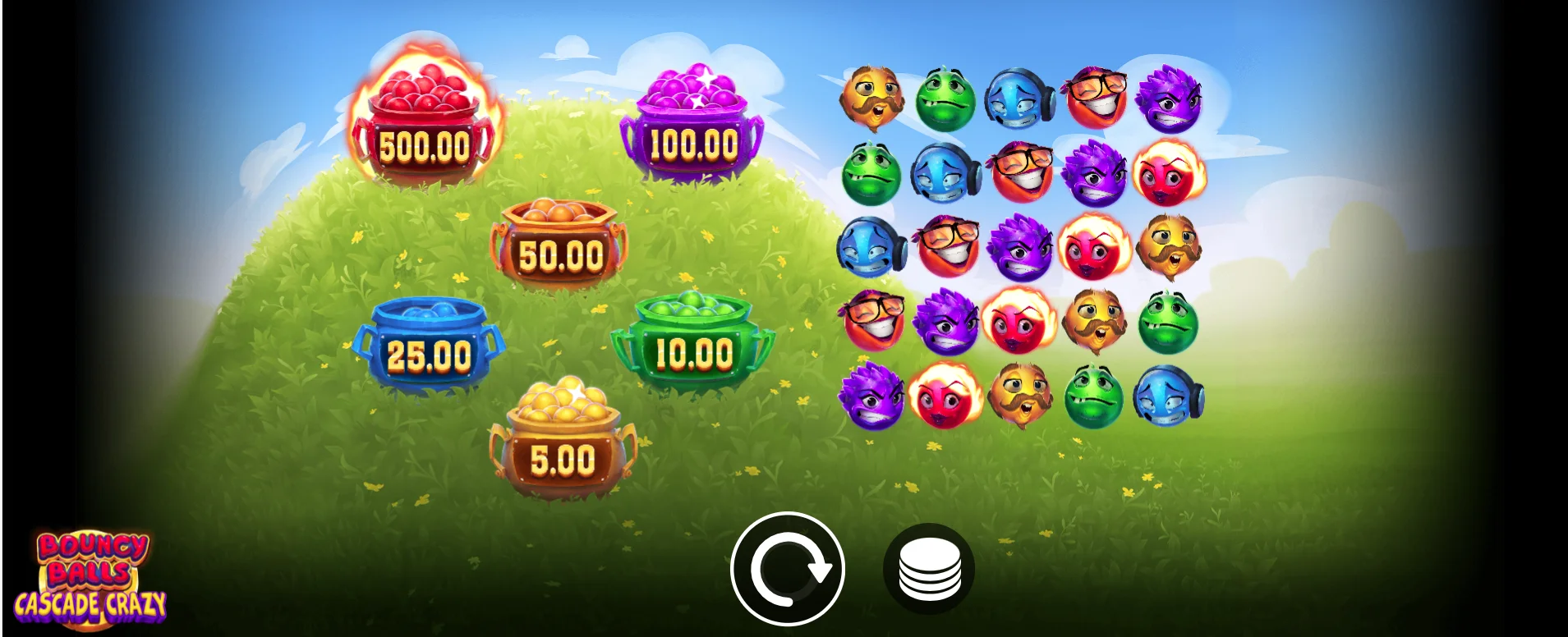 Bouncy Balls Cascade Crazy Preview