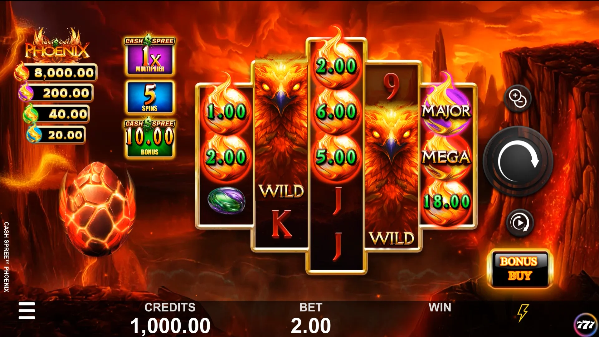Cash Spree Phoenix Lotsaloot Preview