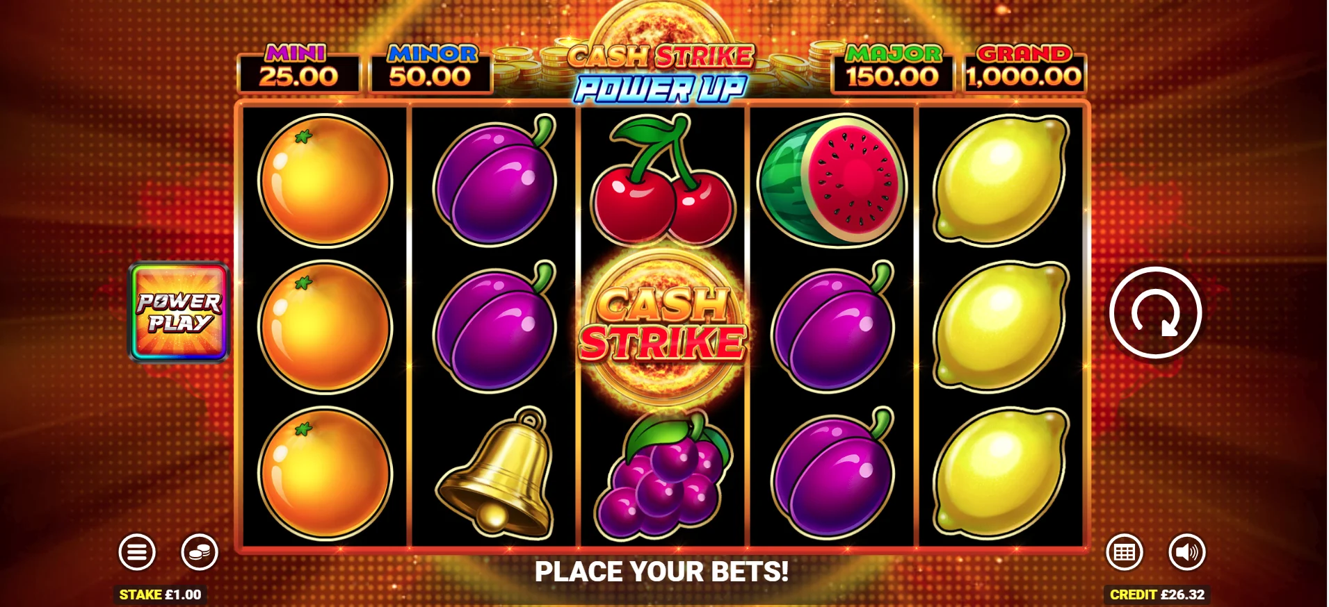 Cash Strike Power Up Preview