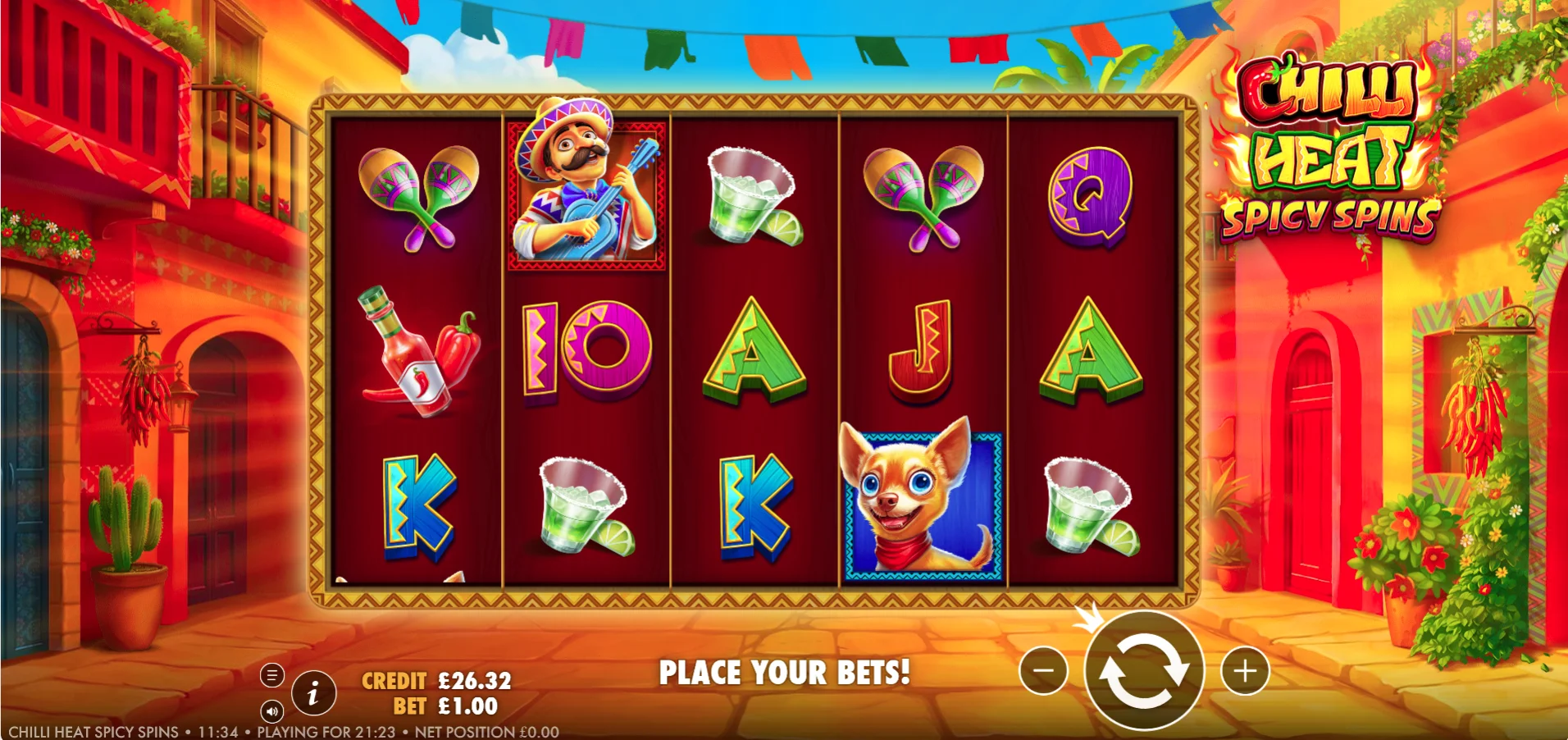 Chilli Heat Spicy Spins Preview