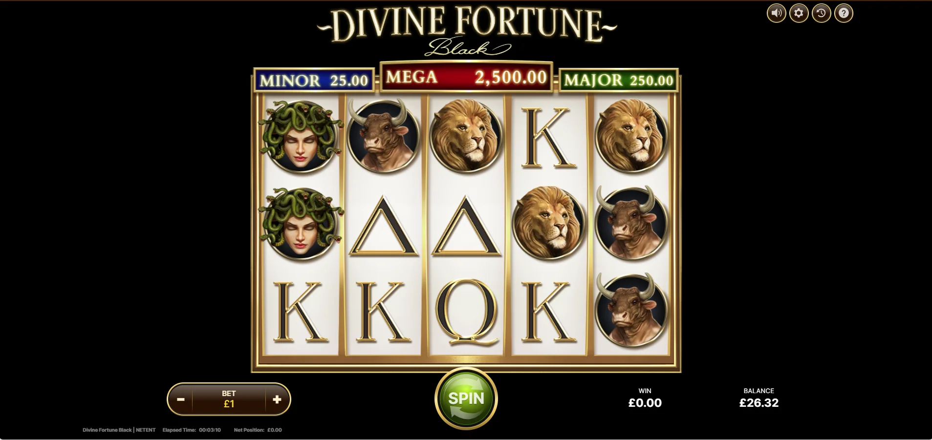 Divine Fortune Black Preview