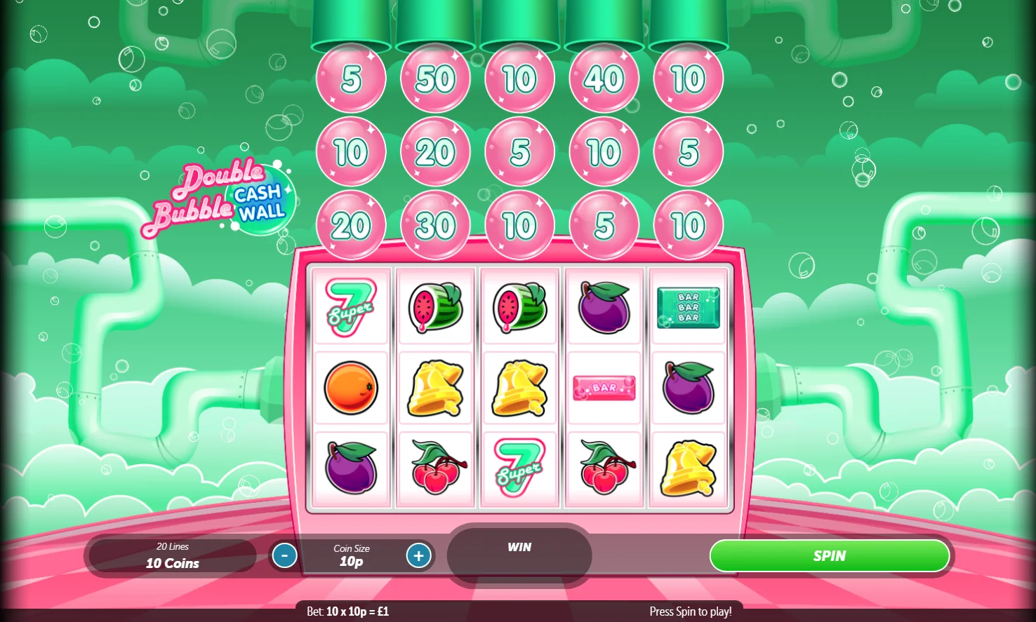 Double Bubble Cash Wall Preview