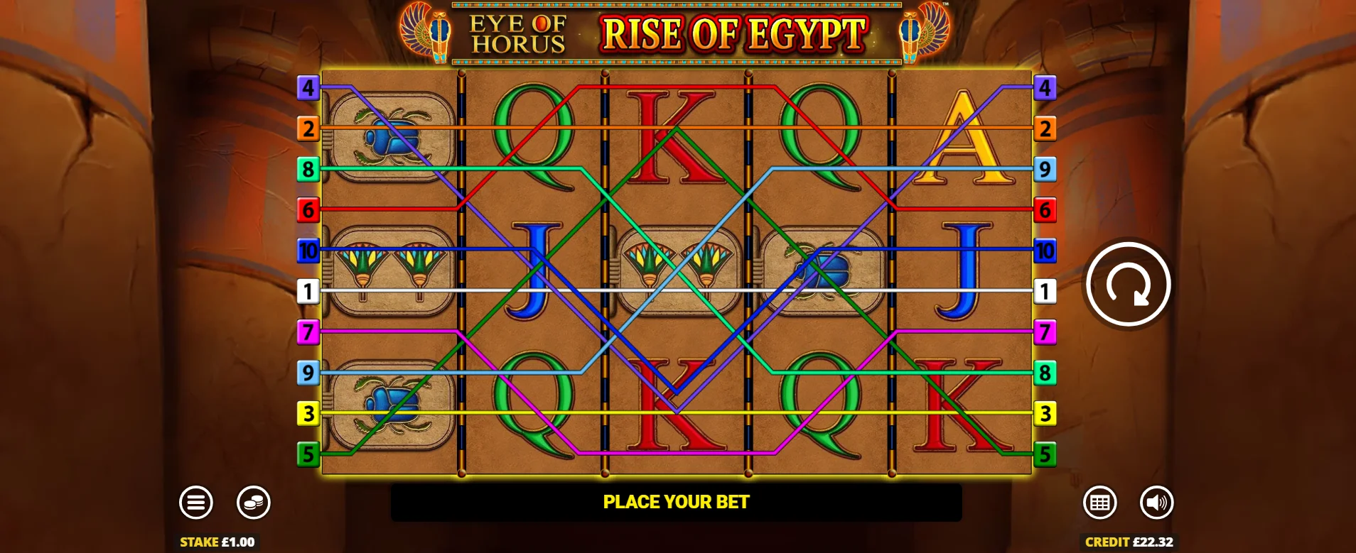 Eye of Horus Rise of Egypt Preview