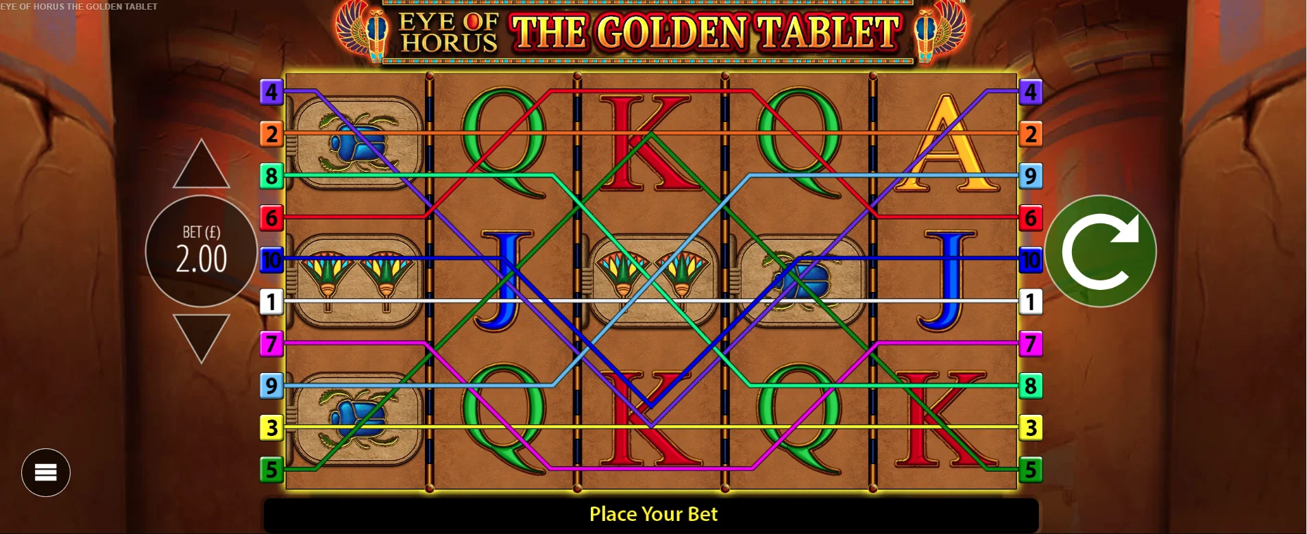 Eye of Horus - The Golden Tablet Preview