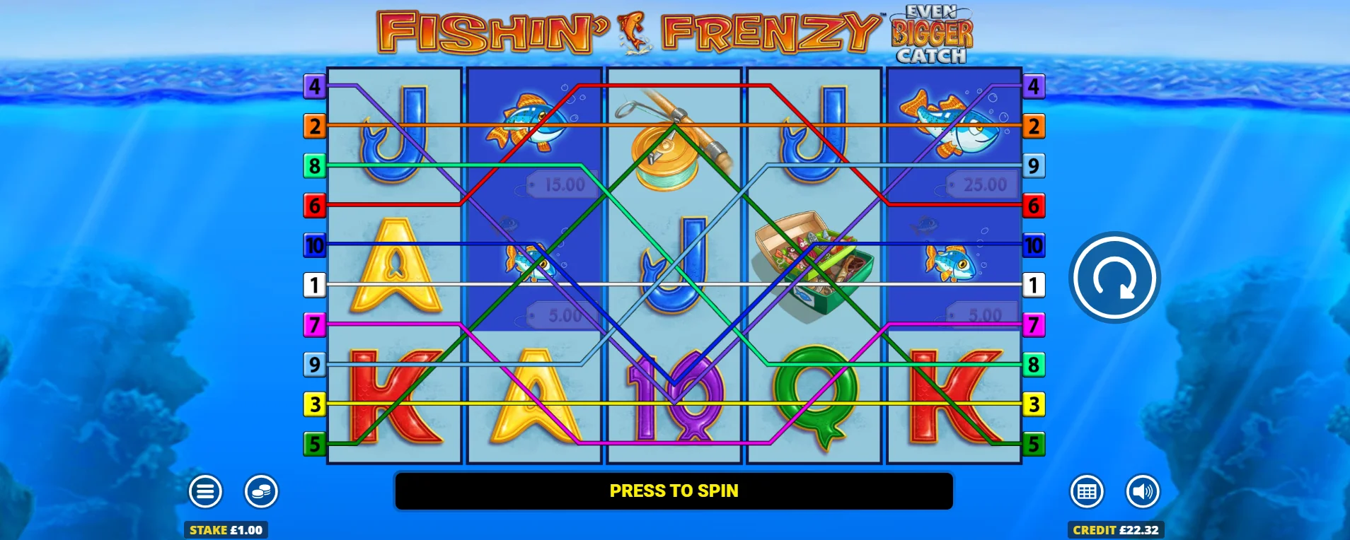Fishin' Frenzy Even Bigger Catch Preview