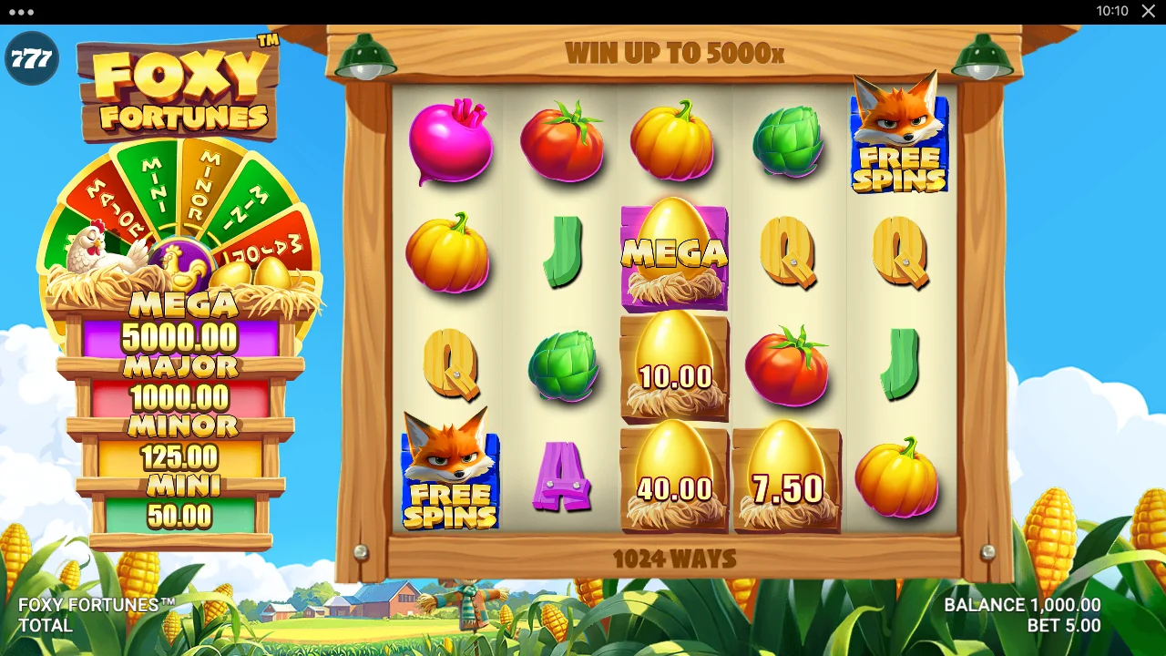 Foxy Fortunes Preview