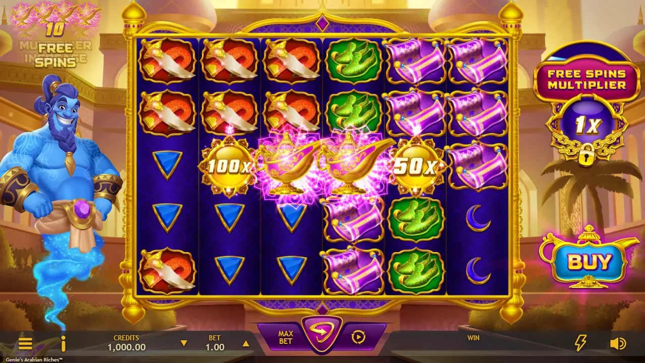 Genie's Arabian Riches Lotsaloot Preview