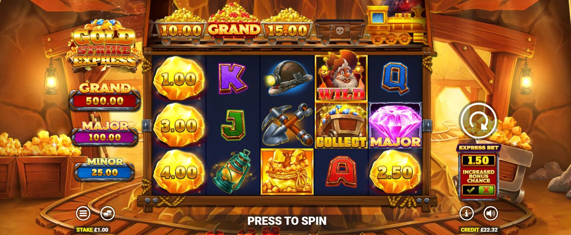 Gold Strike Express Preview