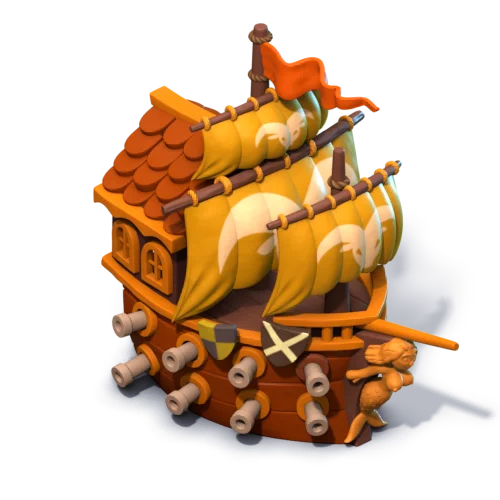 Orange Ship