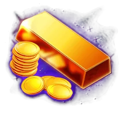 Gold Bar & Coins