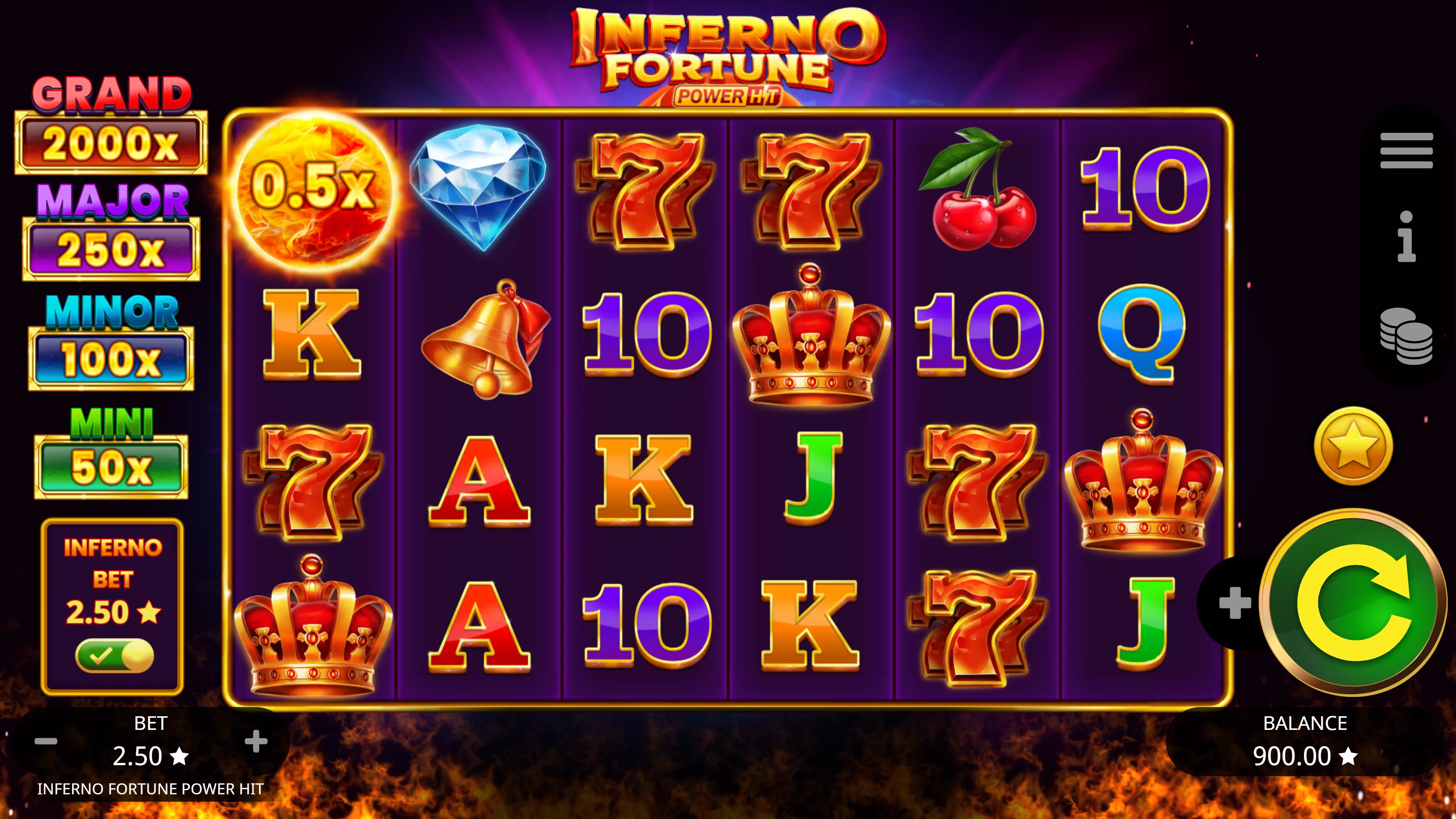 Inferno Fortune Power Hit Preview