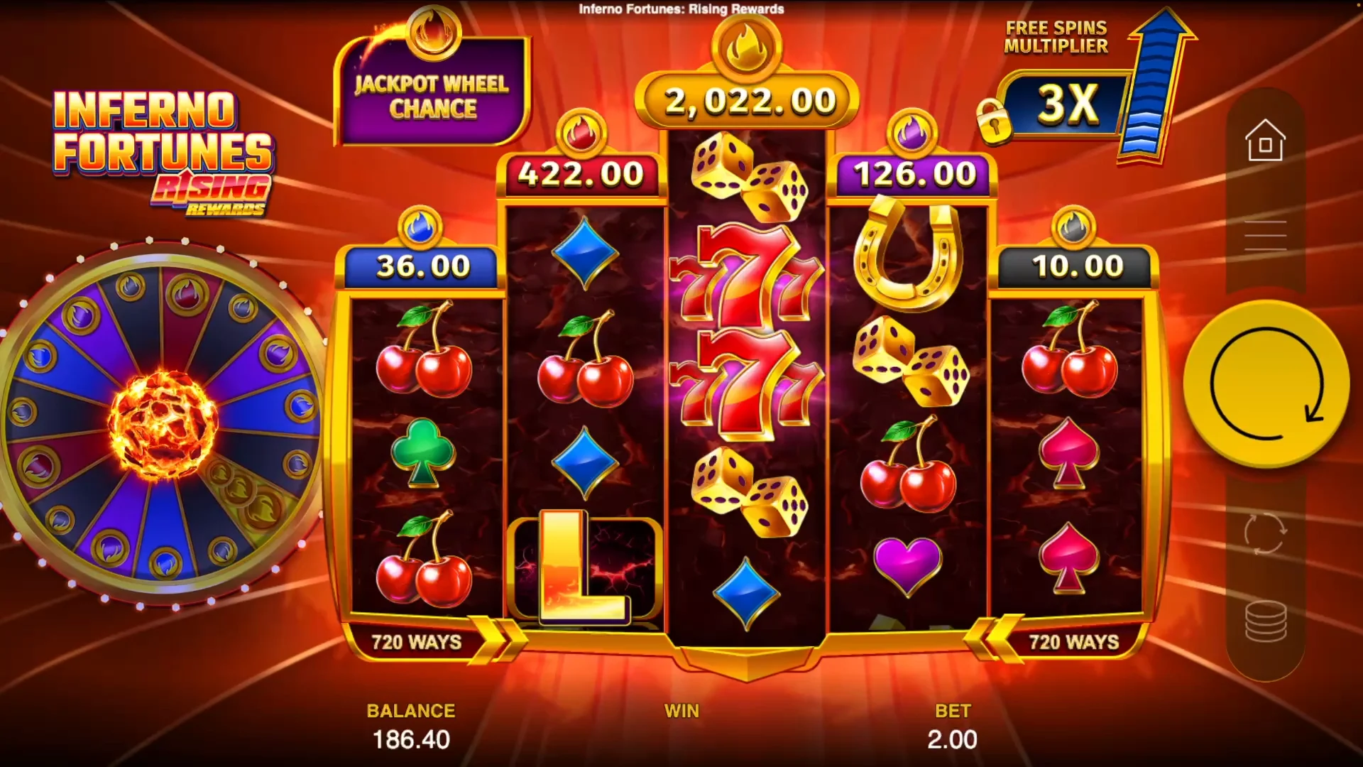 Inferno Fortunes: Rising Rewards Lotsaloot Preview
