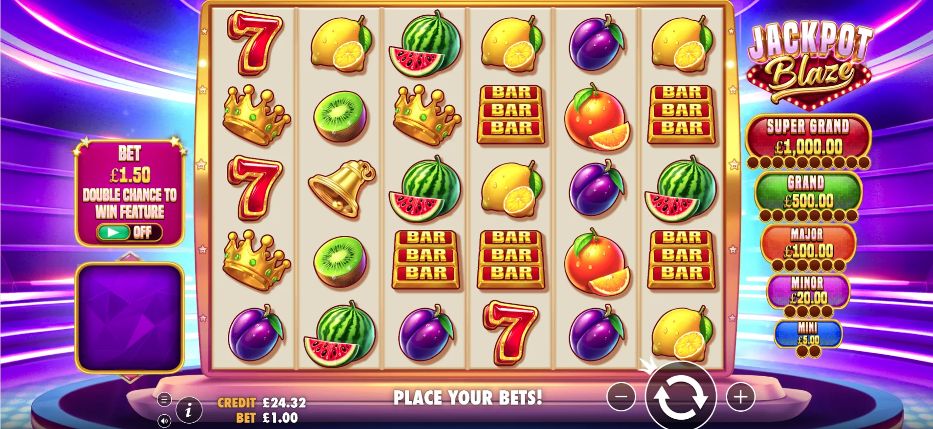 Jackpot Blaze Preview