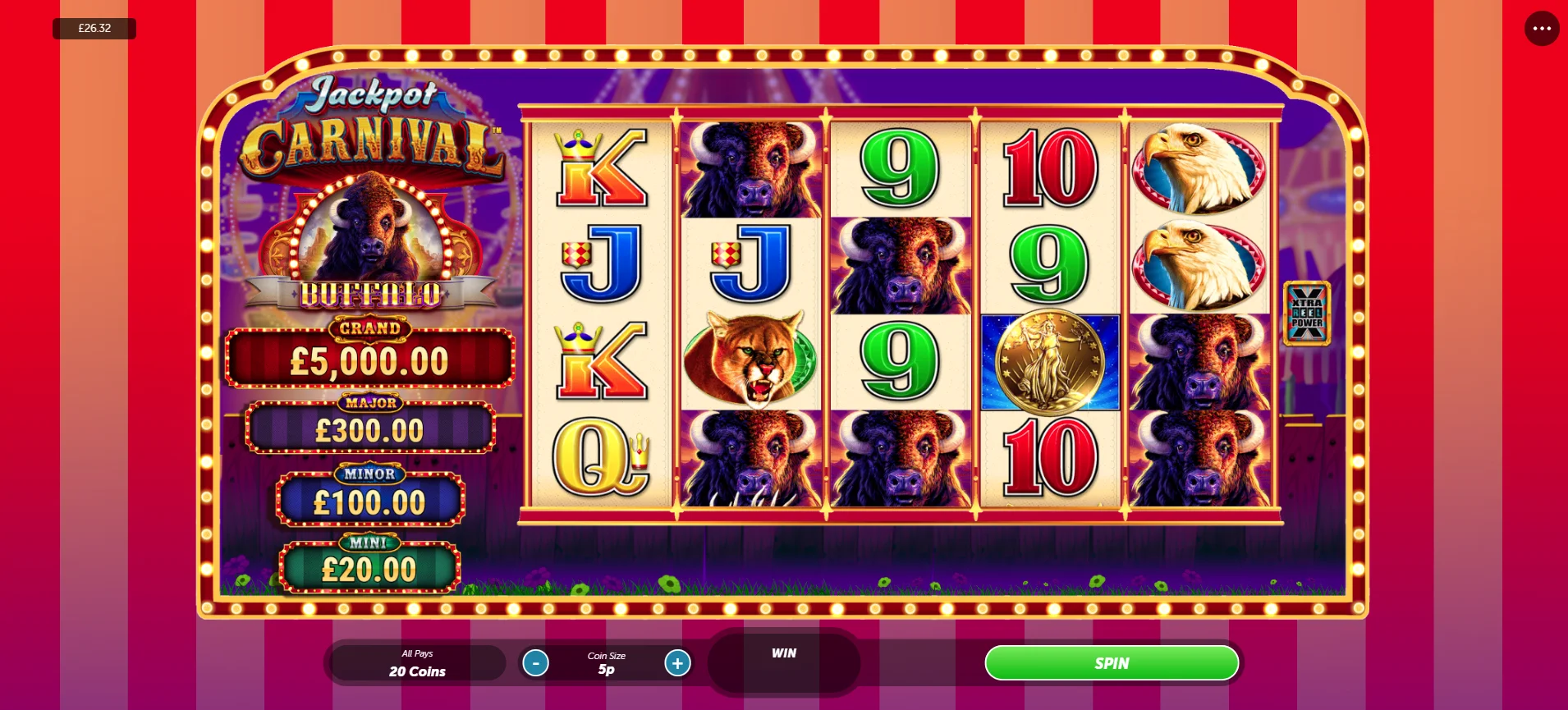 Jackpot Carnival Buffalo Preview