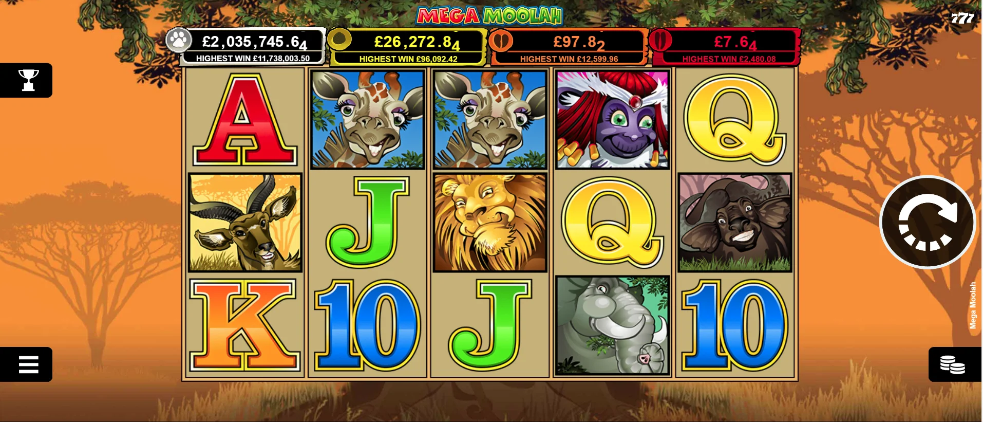 Mega Moolah Preview