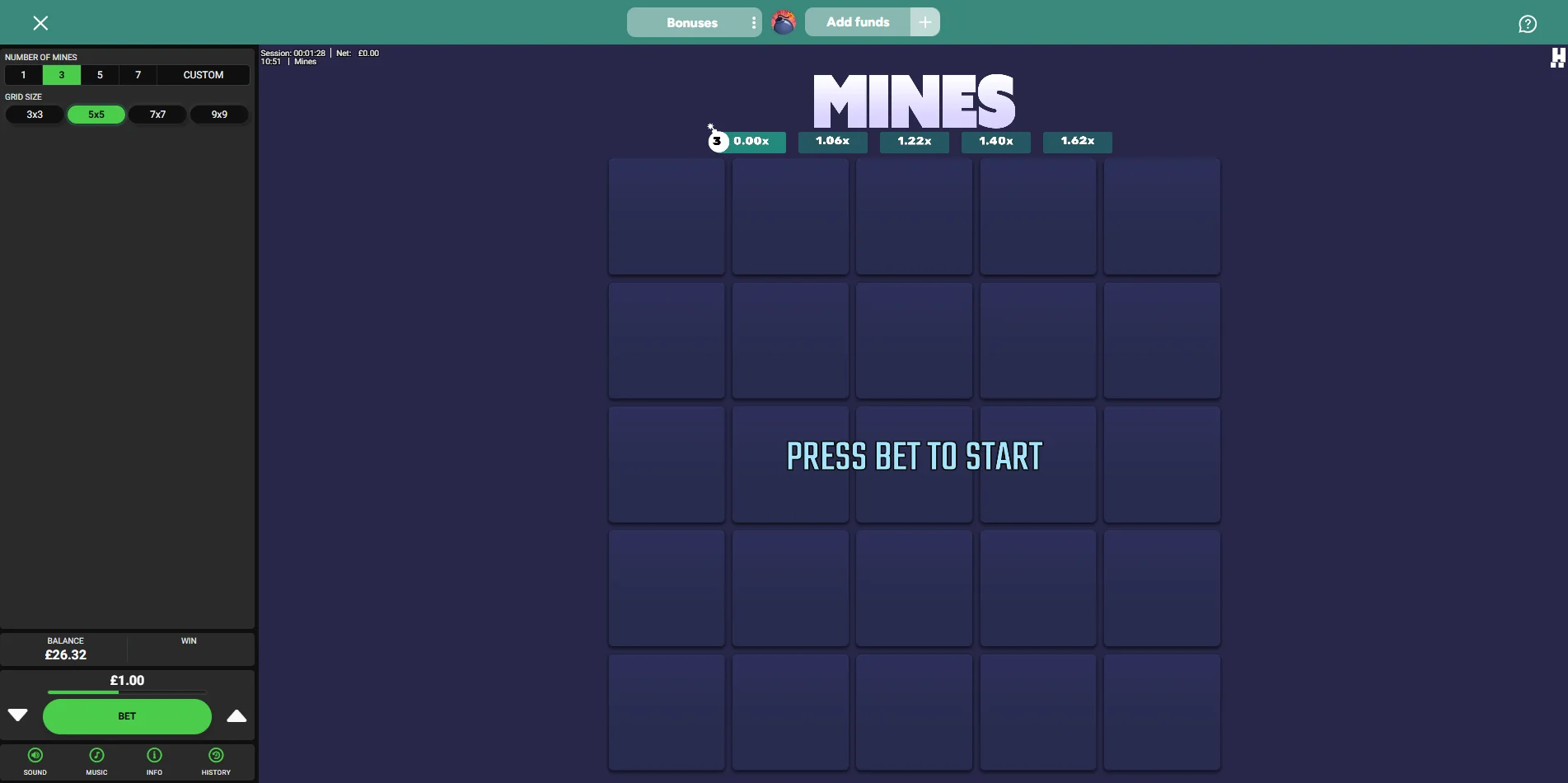 Mines Preview