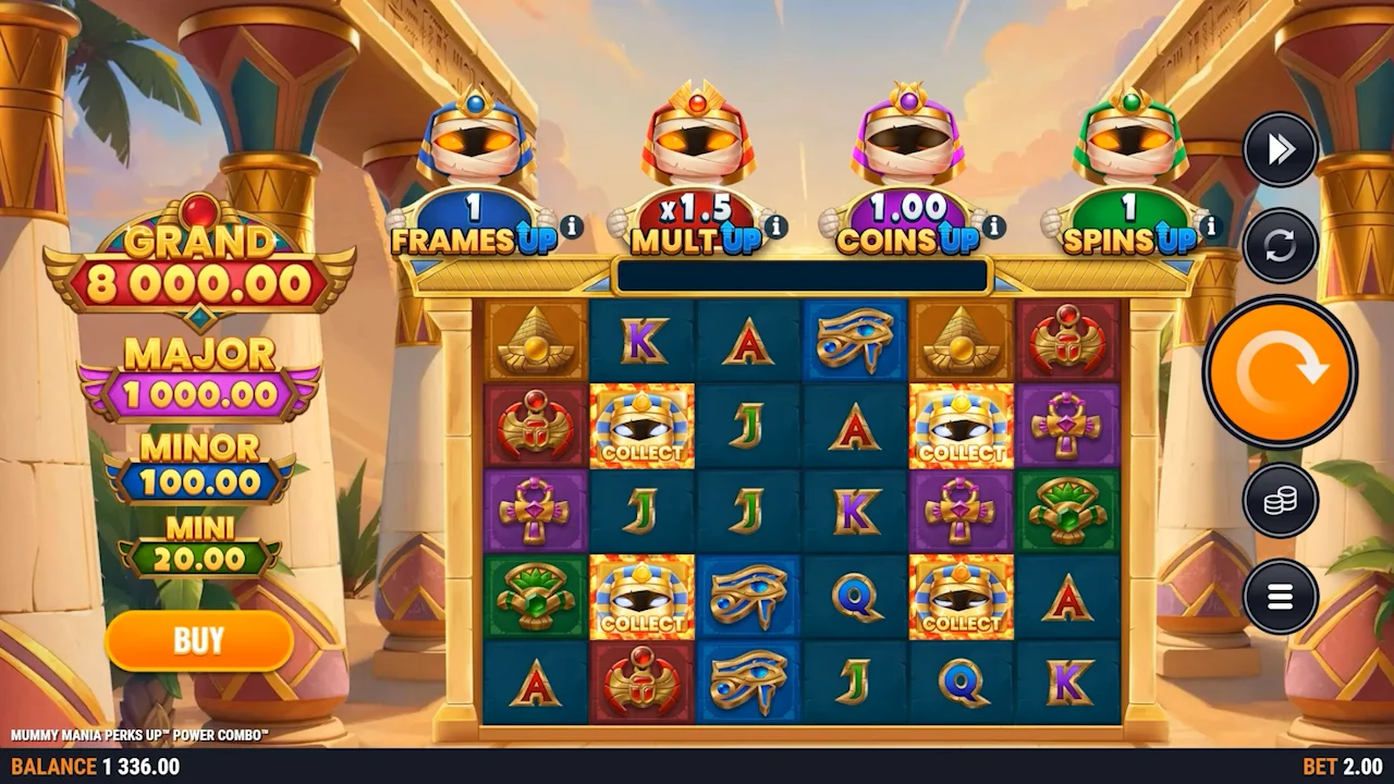 Mummy Mania Perks Up Power Combo Lotsaloot Preview