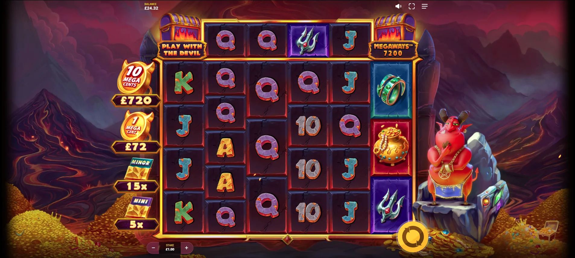 Play with the Devil Megaways Preview