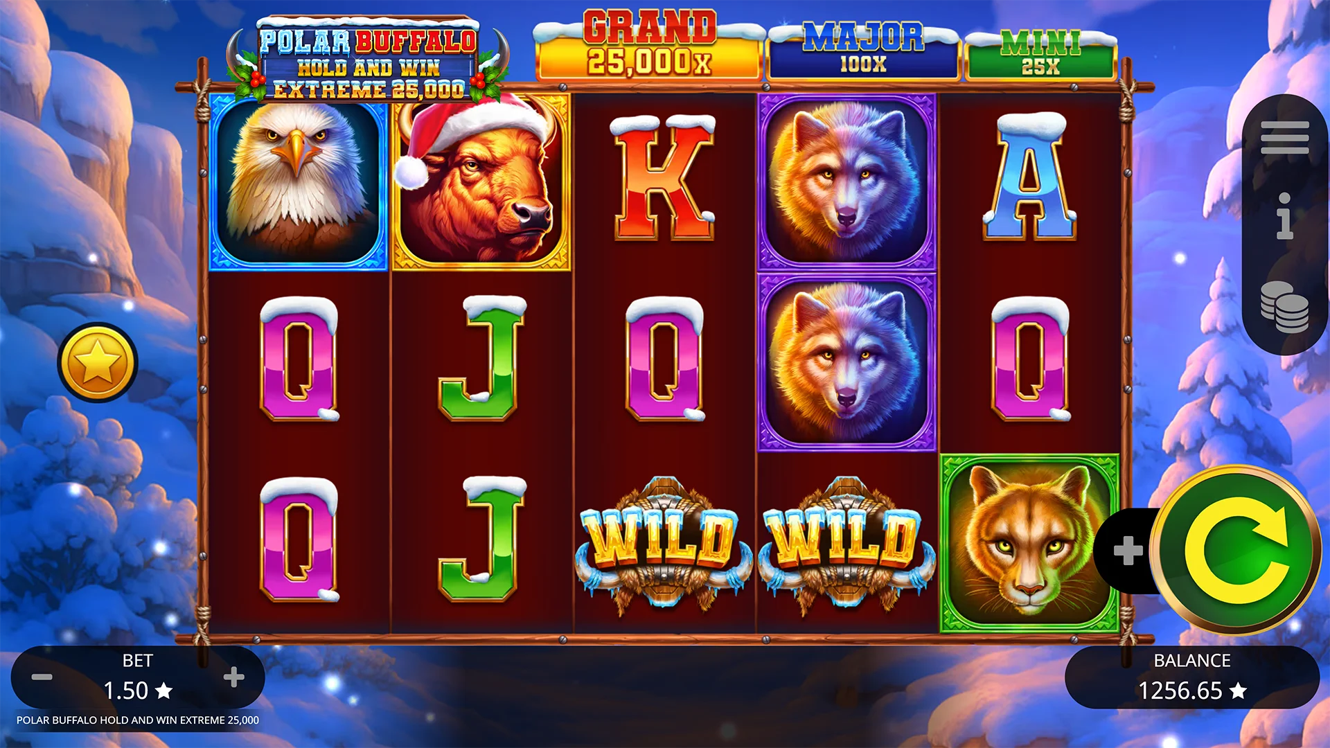 Polar Buffalo Extreme Hold and Win 25,000 Preview