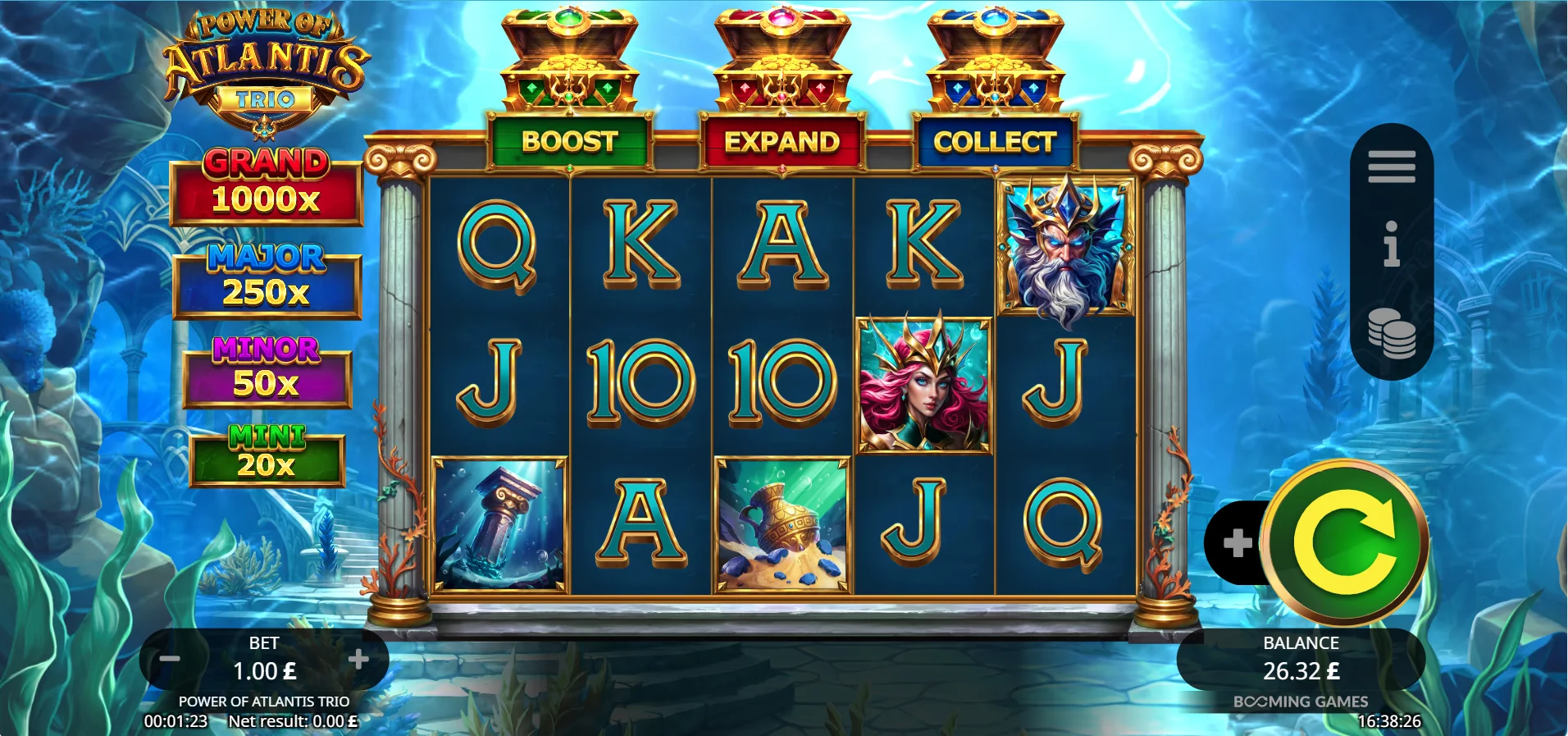 Power of Atlantis Trio Preview