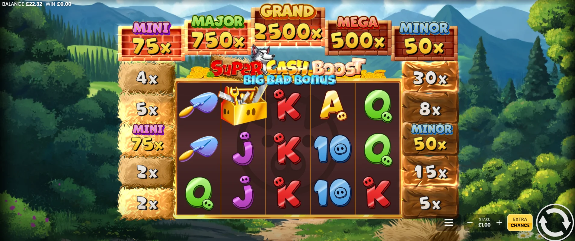 Super Cash Boost: Big Bad Bonus Preview