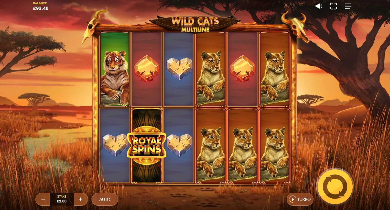 Wild Cats Multiline Preview