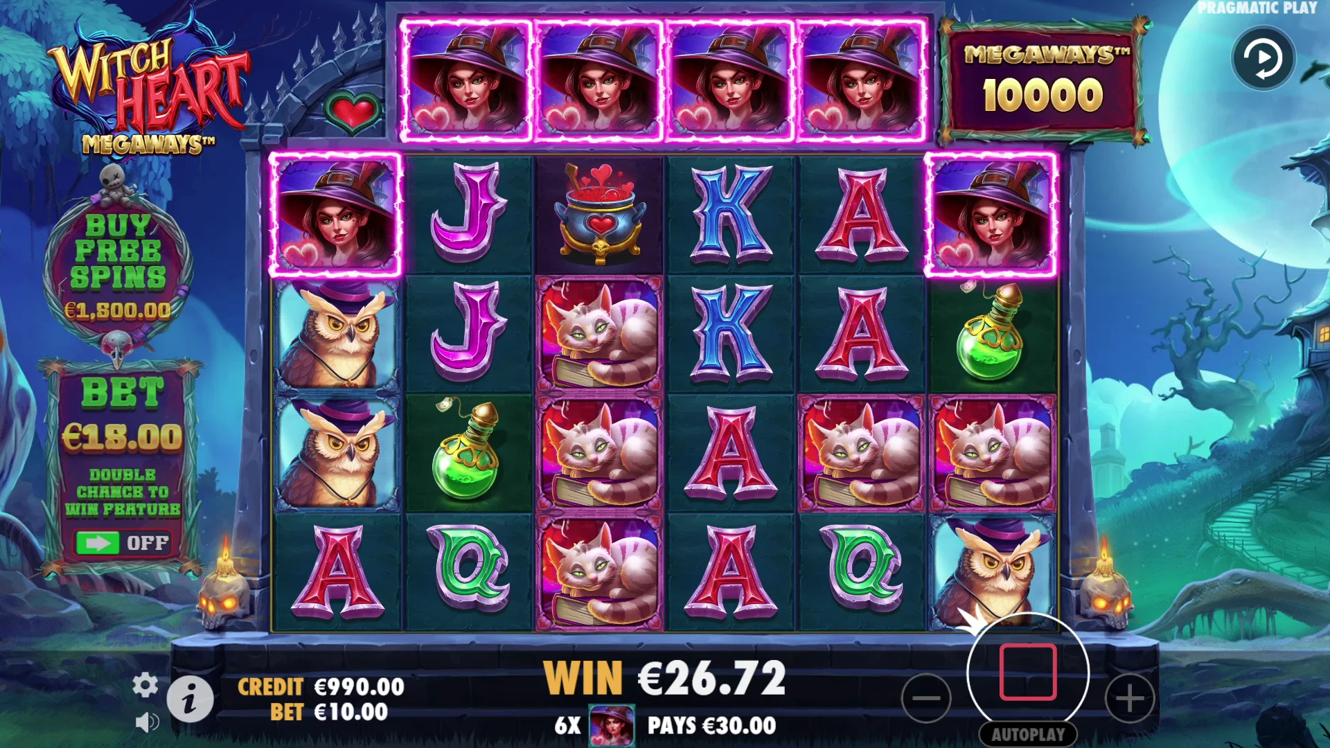 Witch Heart Megaways Preview